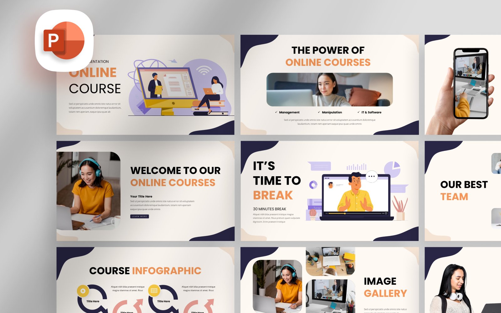Kit Graphique #400631 Education Cours Divers Modles Web - Logo template Preview