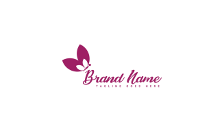 Beauty Brand Vector Logo Design Template