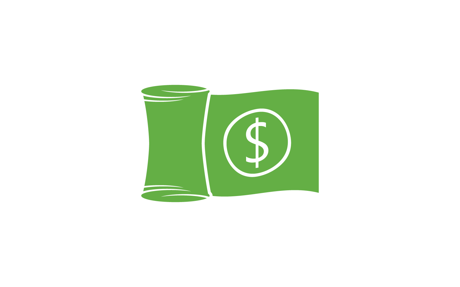 Business money banking logo illustration vecteur design plat
