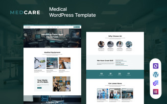 Medcare - Medical Equipment WordPress Elementor Theme