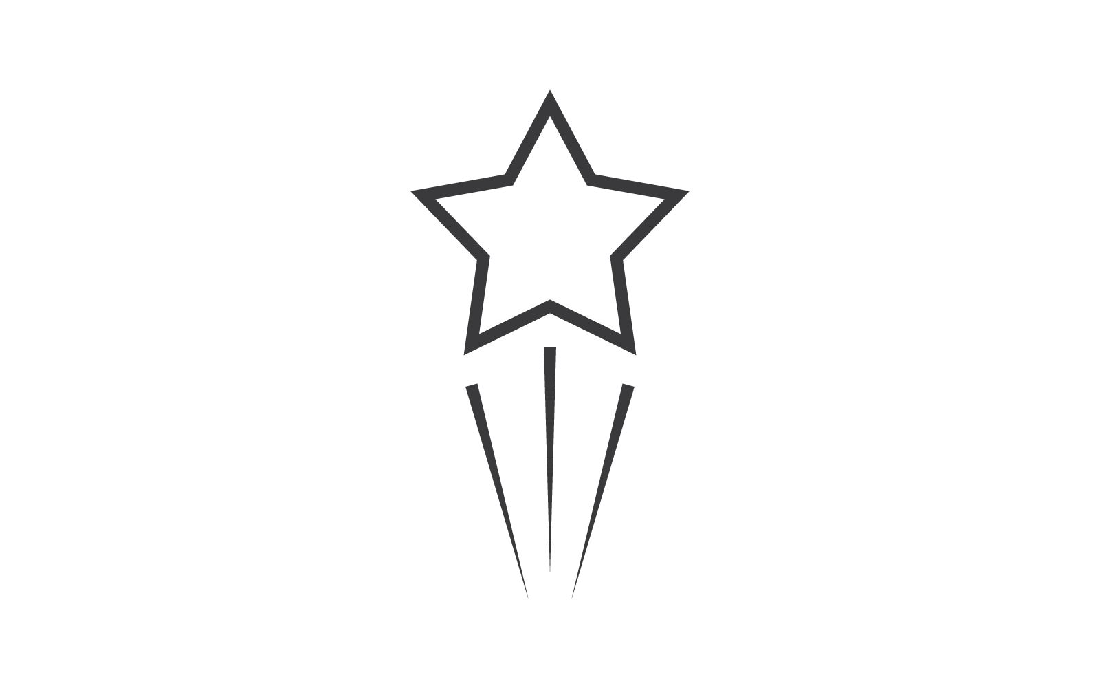 Star Logo illustration design template