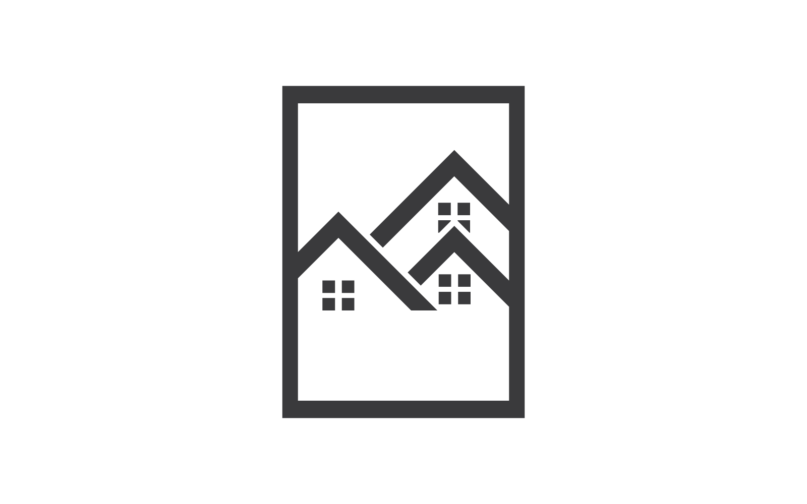 Real Estate , Property and construction logo design template