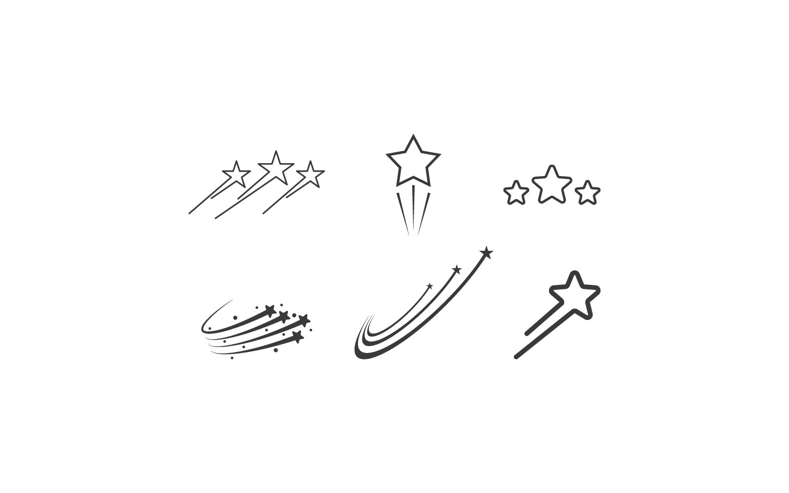 Star icon vector design logo template - TemplateMonster