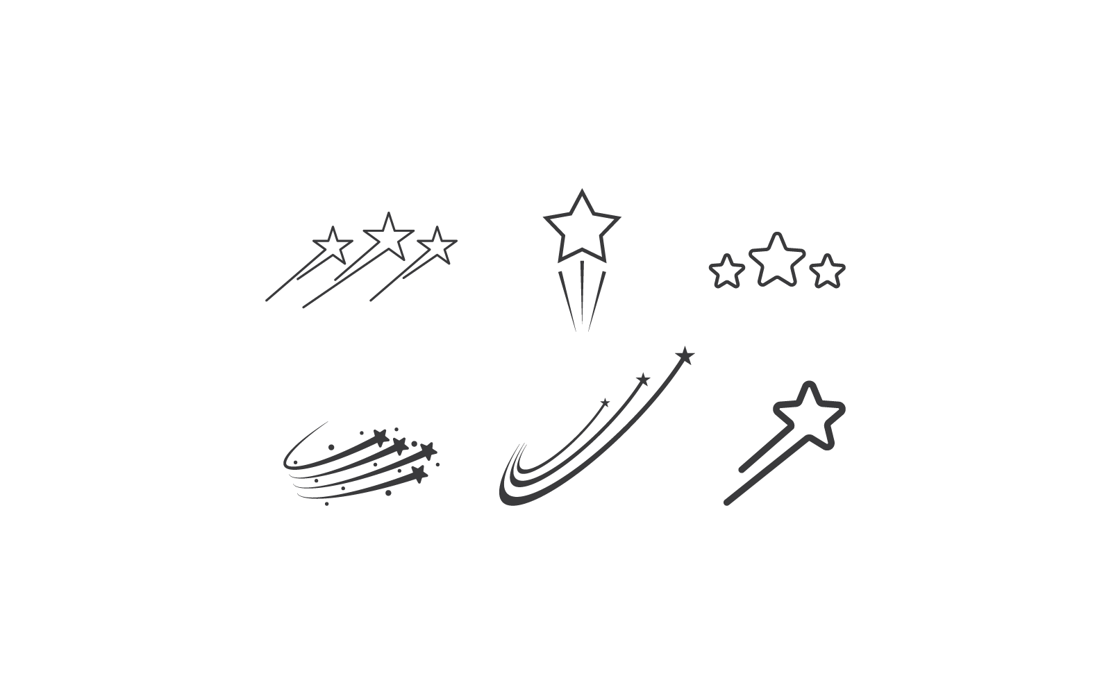 Star icon vector design logo template