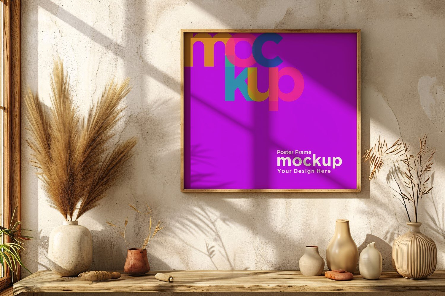 Template #400947 Frame Mockup Webdesign Template - Logo template Preview