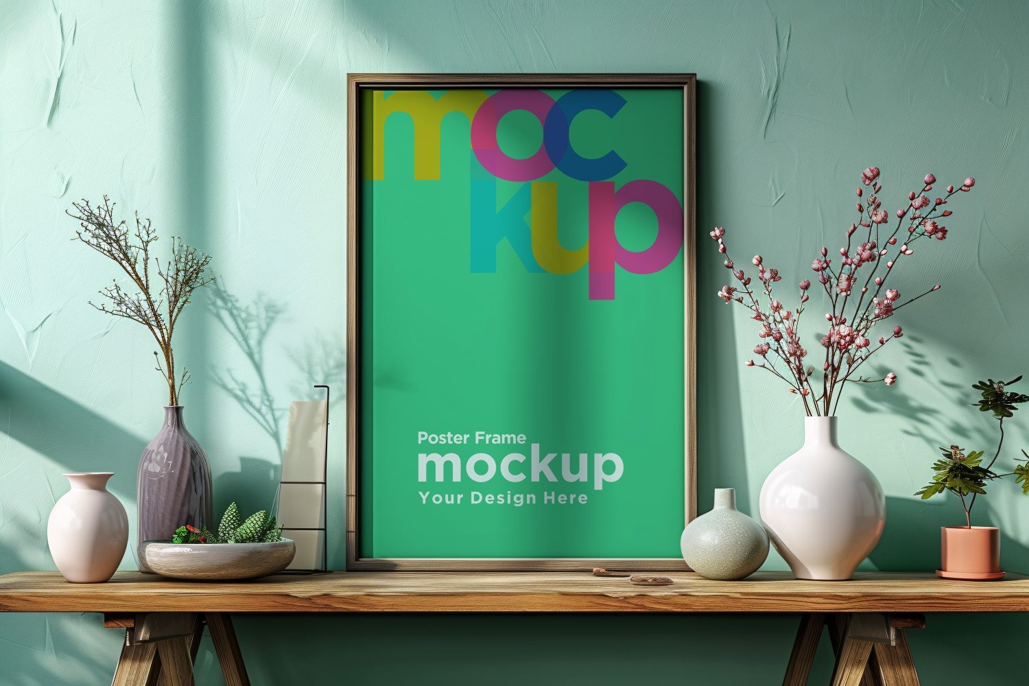 Template #400951 Frame Mockup Webdesign Template - Logo template Preview