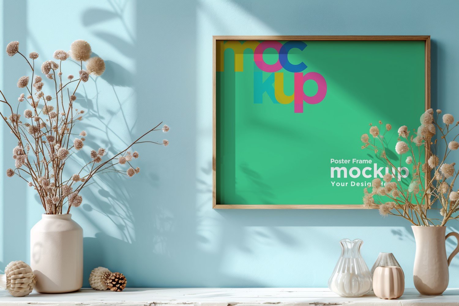 Template #400953 Frame Mockup Webdesign Template - Logo template Preview