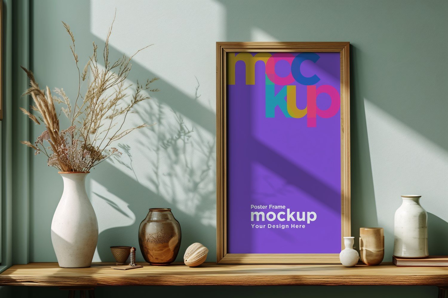 Template #400982 Frame Mockup Webdesign Template - Logo template Preview