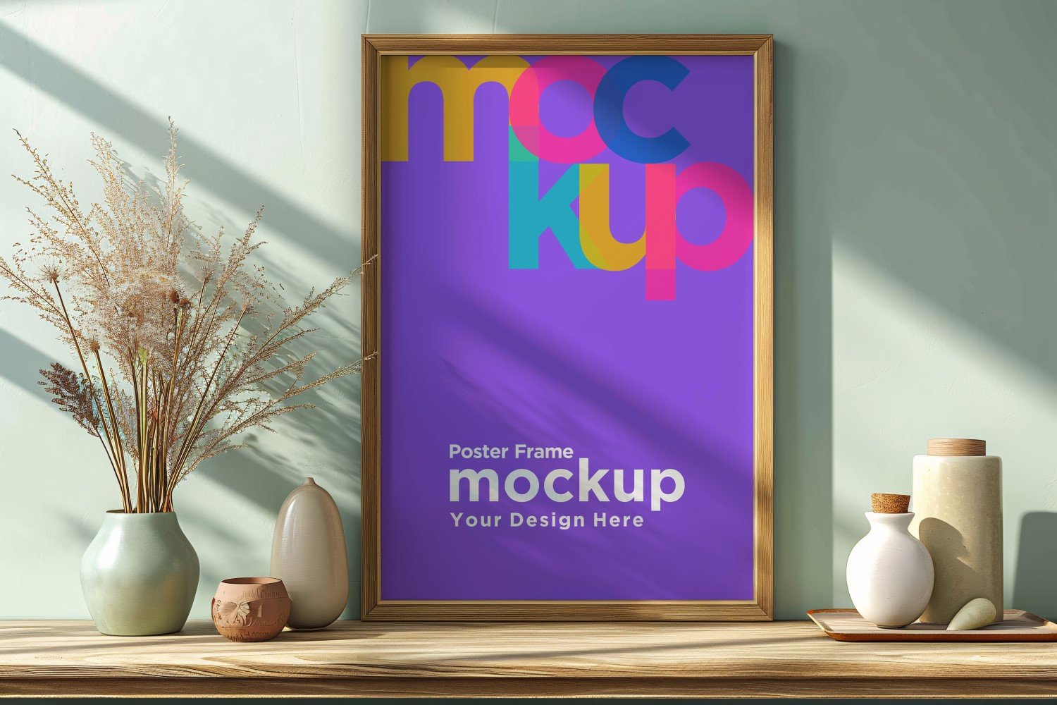 Template #400983 Frame Mockup Webdesign Template - Logo template Preview