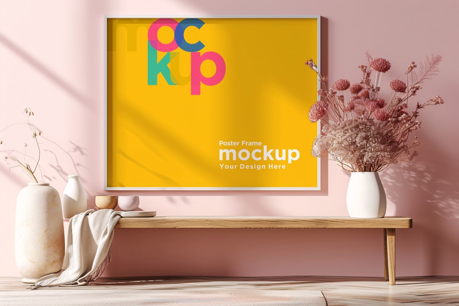 Template #400993 Frame Mockup Webdesign Template - Logo template Preview