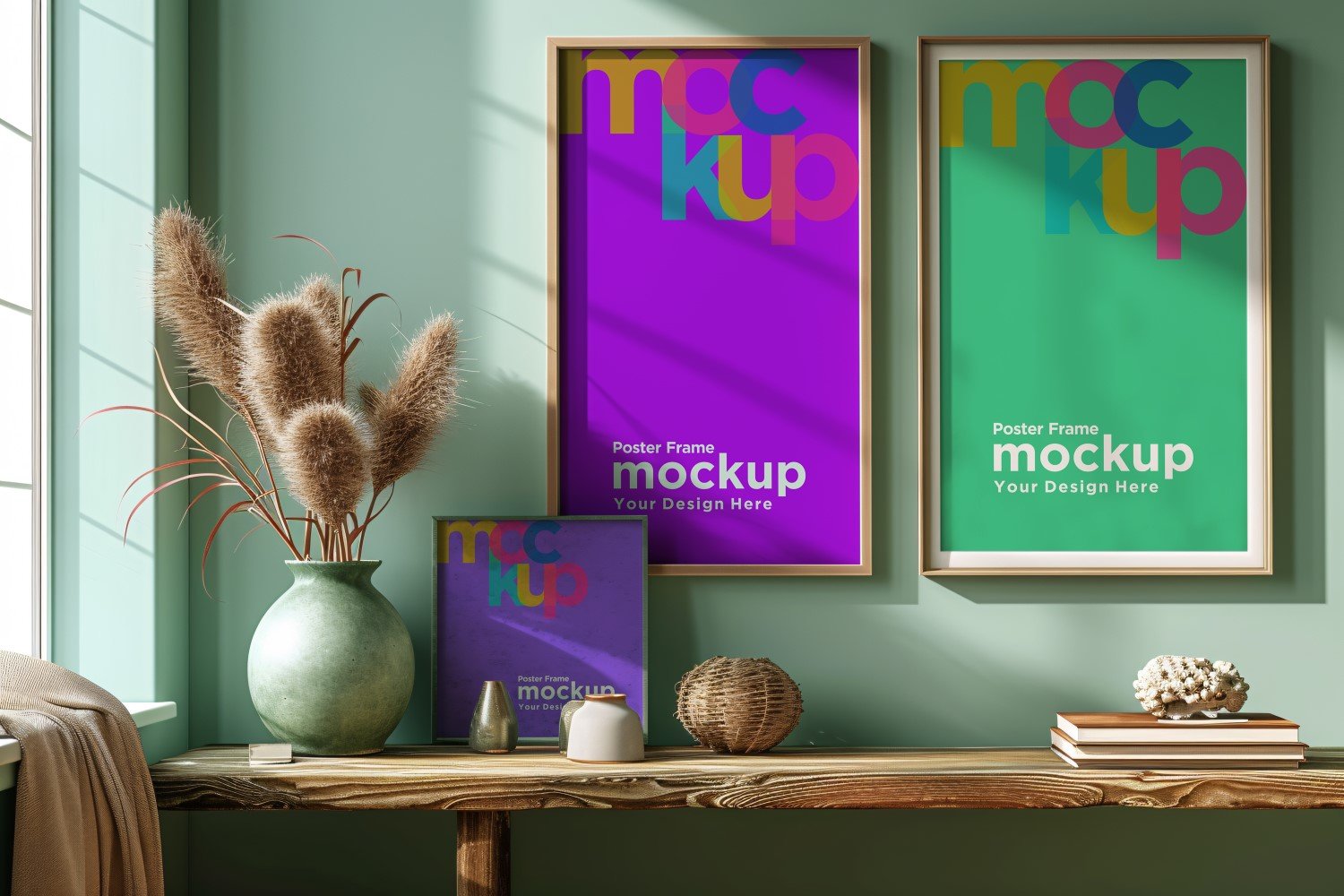 Kit Graphique #400999 Cadre Mockup Web Design - Logo template Preview