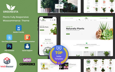 Greenesta Organic - Тема продовольчого та продуктового магазину WooCommerce