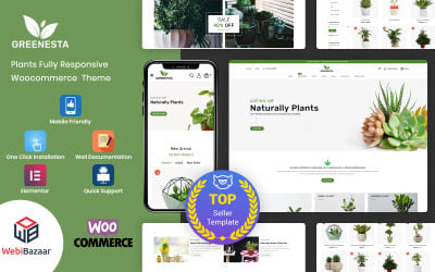 Greenesta Organic - тема WooCommerce для продуктового и продуктового магазина