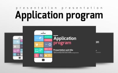 Plantilla de PowerPoint - programa de aplicación