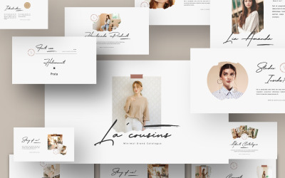 LA_COUSINS PowerPoint sablon