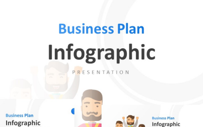 Modello di PowerPoint presentazione Infografica vincitori di affari
