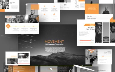 MOVIMENTO Presentazione modello PowerPoint