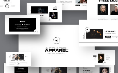 Presentazione dell&amp;#39;abbigliamento - Modello di Keynote