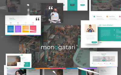 Presentazione Monogatari - Modello di Keynote