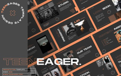 TEENAGER Presentazione modello PowerPoint