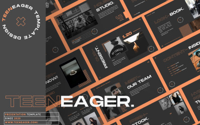 Modèle PowerPoint de présentation TEENEAGER