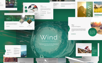 Wild Presentation - шаблон Keynote