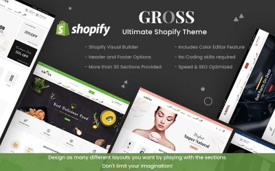 Gross - Multipurpose Shopify-tema