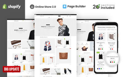 Modüler - Çok Amaçlı Shopify Os2.0 Teması