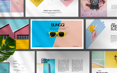 Bunggi Presentation - Keynote sablon