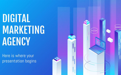 Digital Marketing Agency presentation PowerPoint template