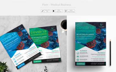 Flyer – Medical Business - Corporate Identity Template