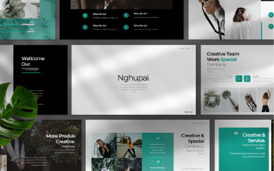 Nguphai Presentation PowerPoint template