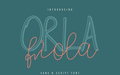 Orla Fiola typsnitt