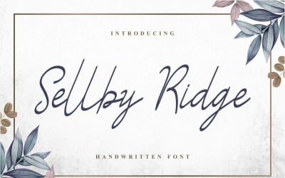 Sellby Ridge Font