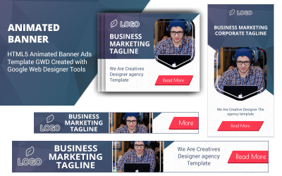 Banner animado de HTML5 Ad Templates V1