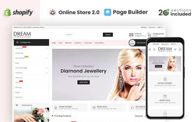 Dream Jewellery Store Shopify Theme