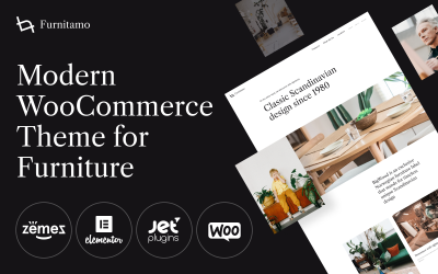 Furnitamo - motyw WordPress dla motywu WooCommerce sklepu z tkaninami