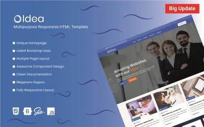 Idea - Multipurpose Responsive HTML Website Template
