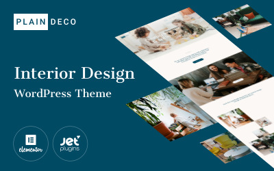 PlainDeco - Interior Design WordPress Theme