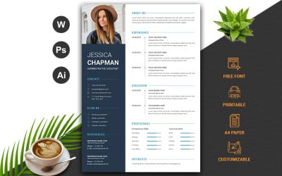 Professional CV Resume Template
