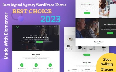 SRK – Elementor-WordPress-Theme für digitale Agenturen