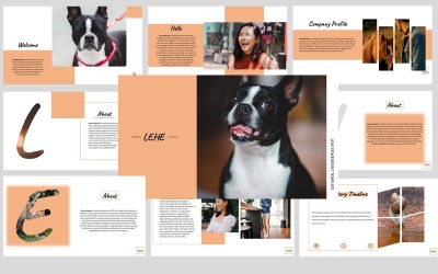 PowerPoint Vorlage namens "LEHE" #100681