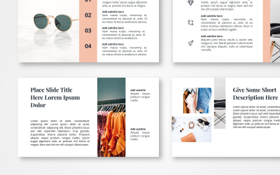 Rianty - шаблон Fashion PowerPoint