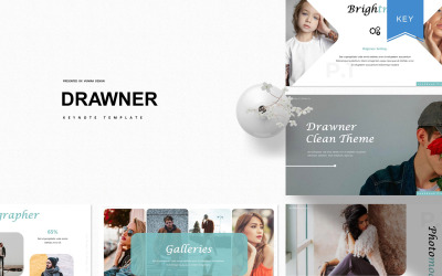 Drawner - шаблон Keynote