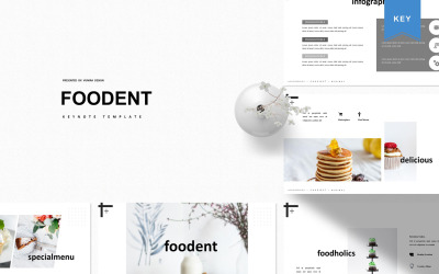 Foodent - Keynote-Vorlage