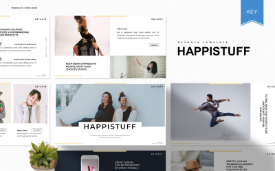 Happistuff - основний шаблон