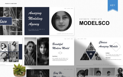 Modelsco - Keynote-Vorlage