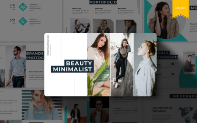 Skönhet Minimalistisk | Google Presentationer