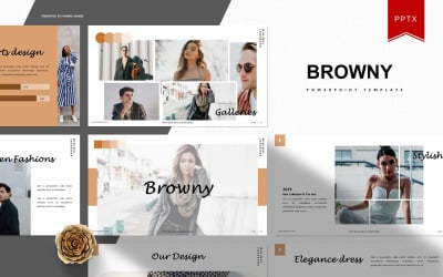 Browny | Szablon programu PowerPoint