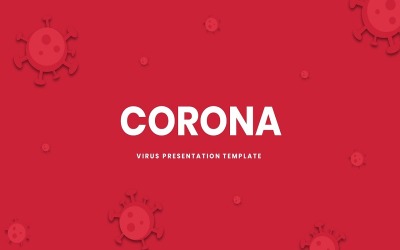 Corona - Presentation PowerPoint template